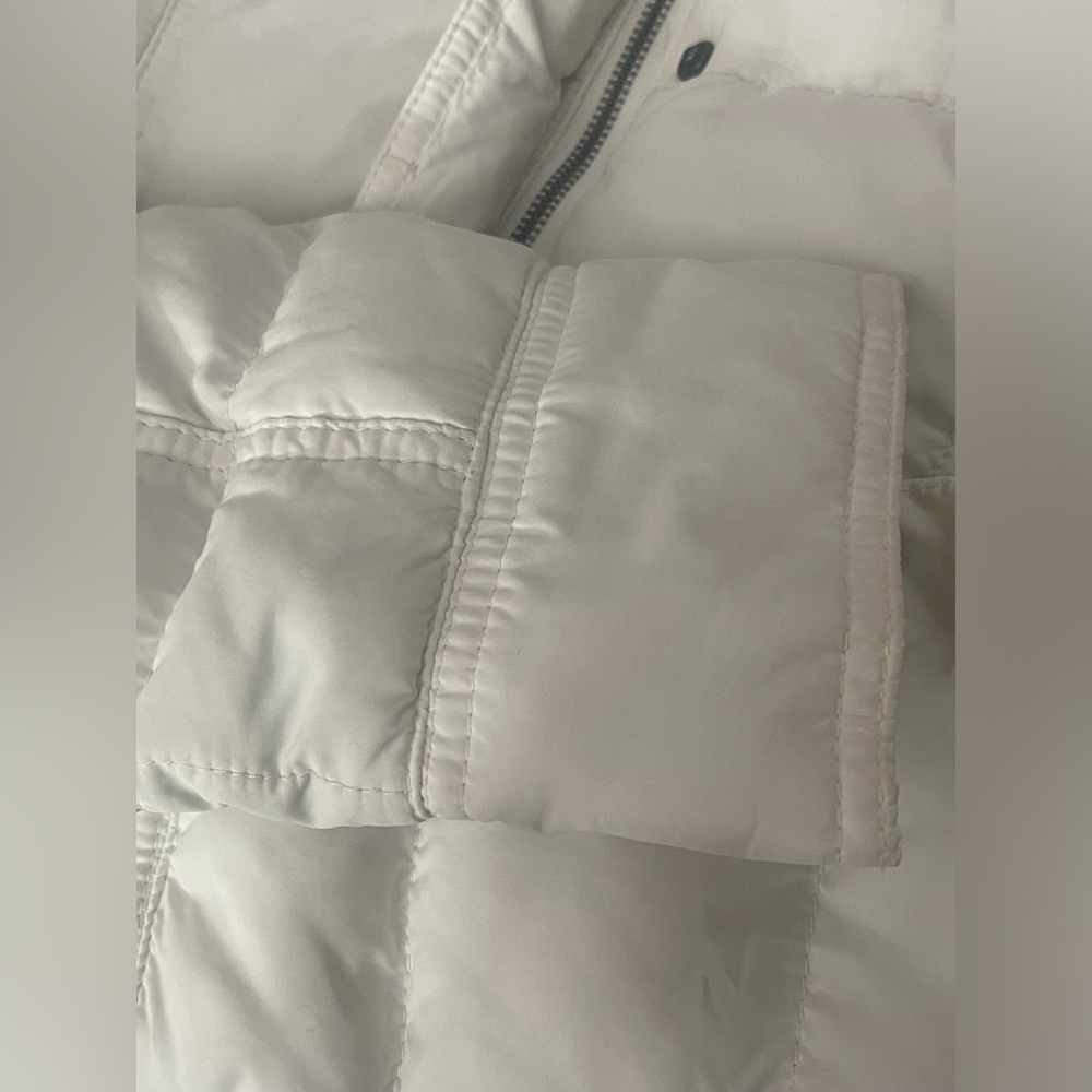 Jennifer body cream white  Puffer Jacket hollister vintage rare gap hoodie - Picture 10 of 15